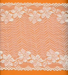 Dentelle Jacquard elastique