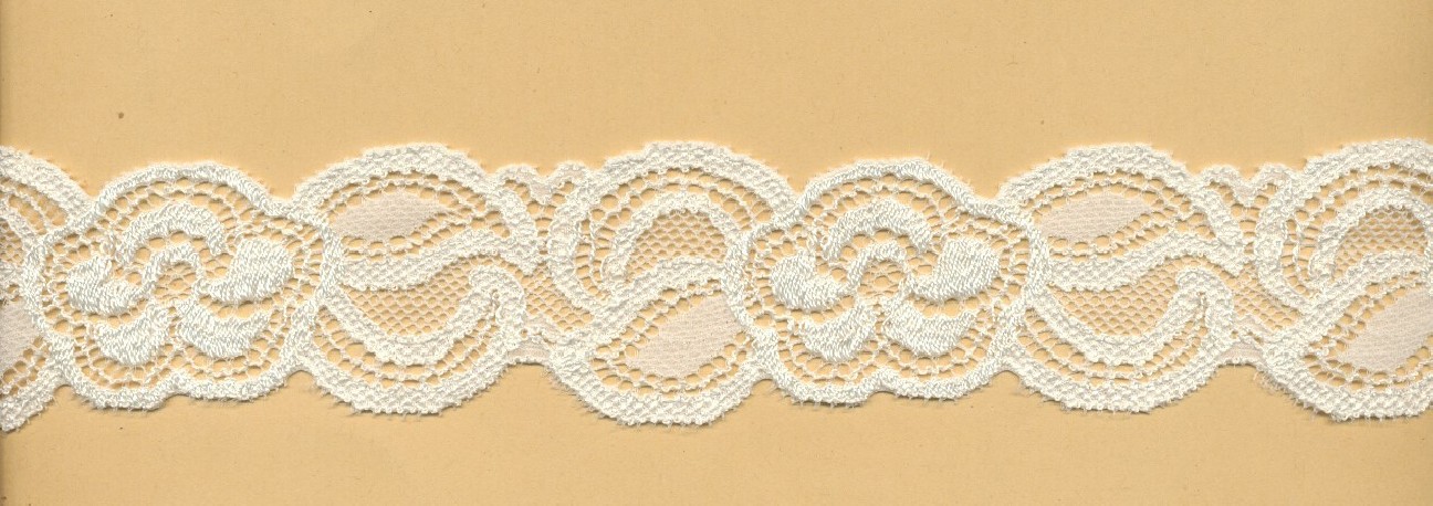 Dentelle Jacquard elastique