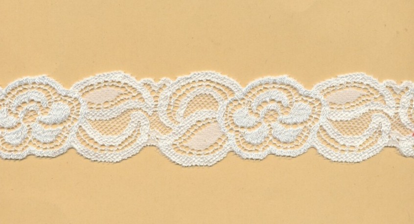 Dentelle Jacquard elastique