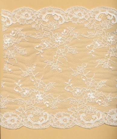 Rigid Calais lace