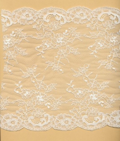 Rigid Calais lace