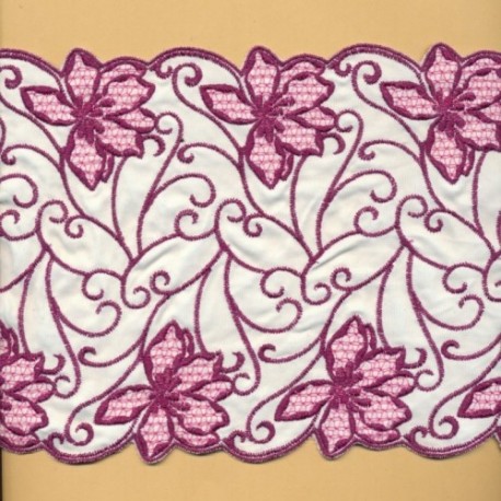 Embroidery lace trim