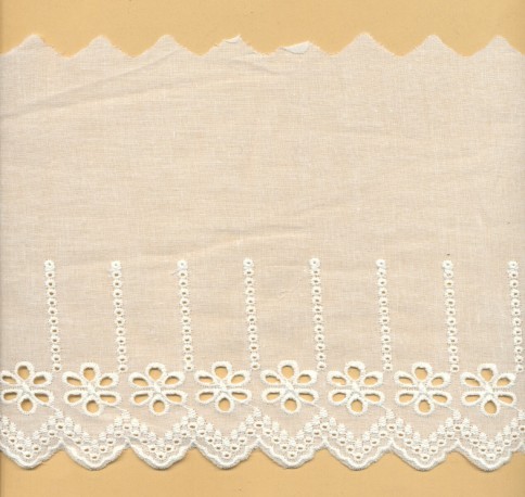 Cottonlace trim 17.5 cm