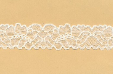 Stretch lace small width