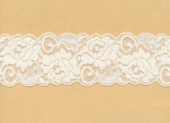Stretch lace small width