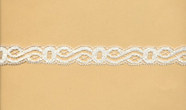 Stretch lace small width