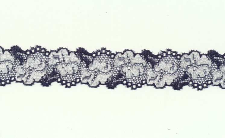 Stretch lace small width