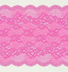 Stretch lace trim