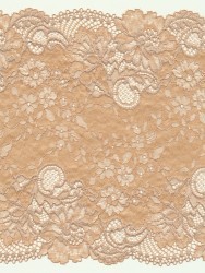 Stretch lace trim