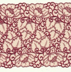 Calais lace trim
