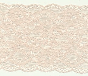 Stretch lace trim