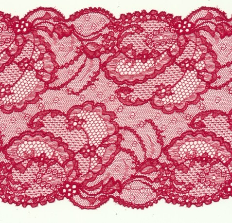 Stretch lace trim