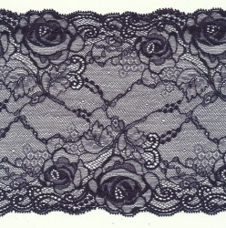 Stretch lace trim