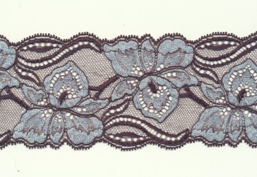 Stretch lace trim