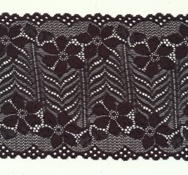 Stretch lace trim