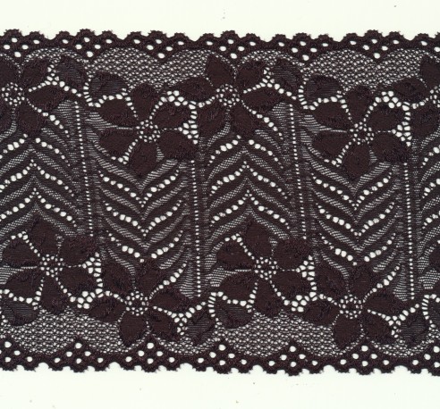 Stretch lace trim