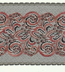 Stretch lace trim