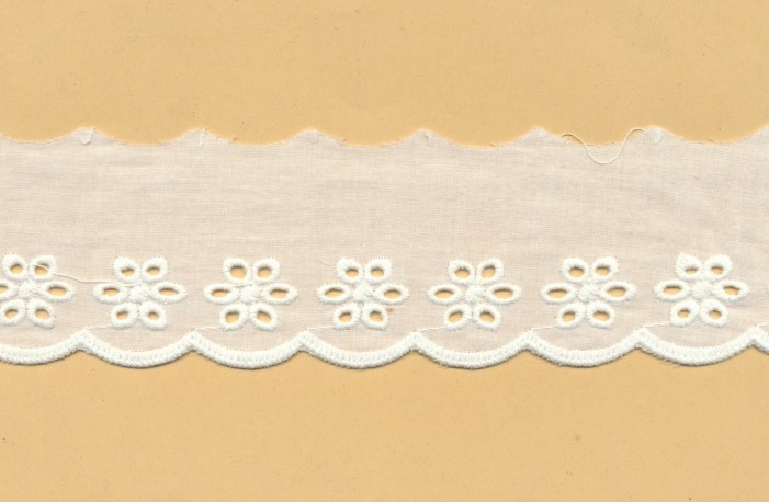 Calais lace trim