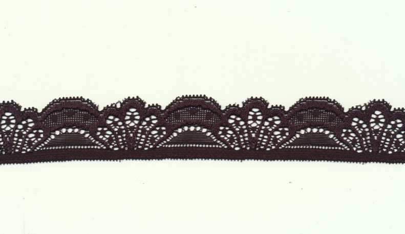 Stretch lace trim