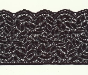 Stretch lace trim