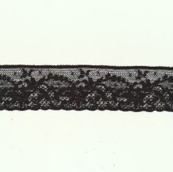 Stretch lace trim