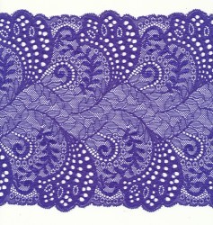 Stretch lace trim