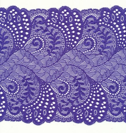 Stretch lace trim