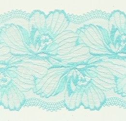 Stretch lace trim