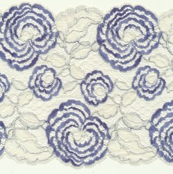 Elastic French lace