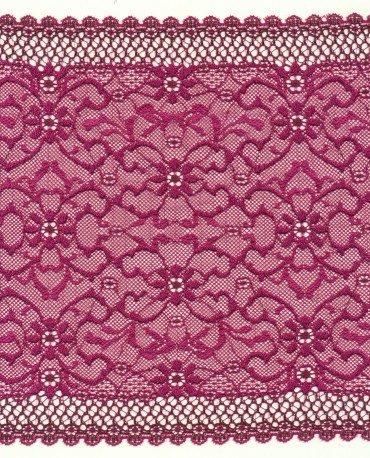 Elastic French lace