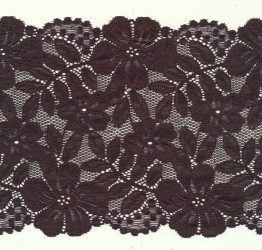 Stretch lace trim