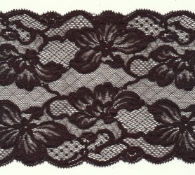 Elastic French lace