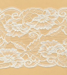 Elastic French lace