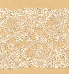 Elastic French lace