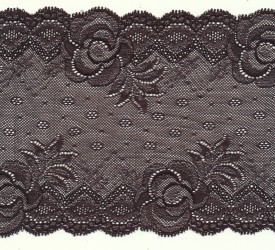 Elastic French lace