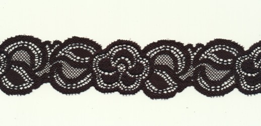 Elastic French lace