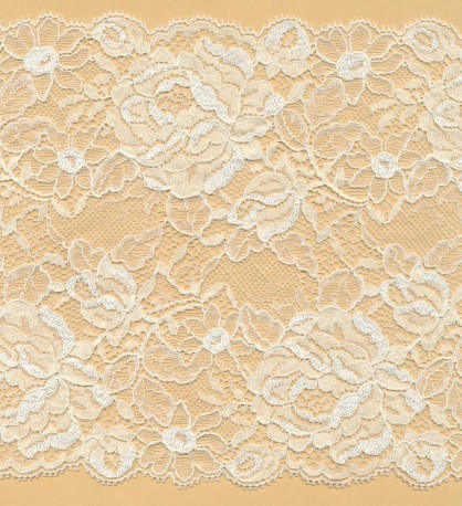 Elastic French lace