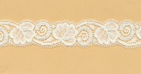 Elastic French lace