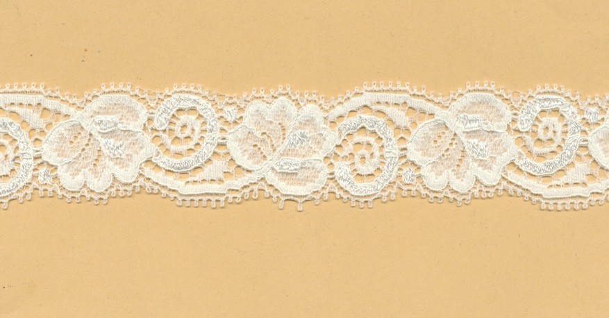 Elastic French lace