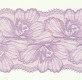 Elastic french lace