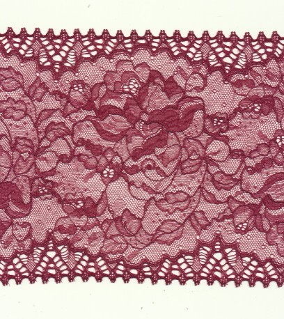 Elastic french lace