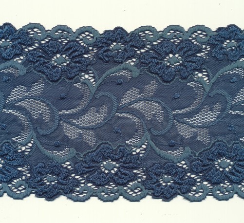 Elastic french lace