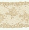 Elastic french lace