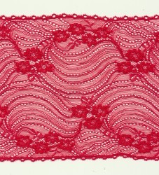 Elastic french lace