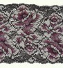 Elastic french lace