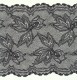 Elastic french lace