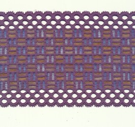 Elastic french lace