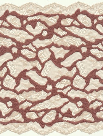 Elastic french lace