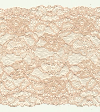 Elastic french lace