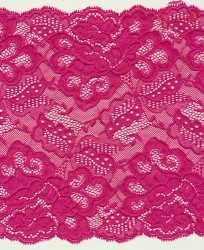 Elastic french lace